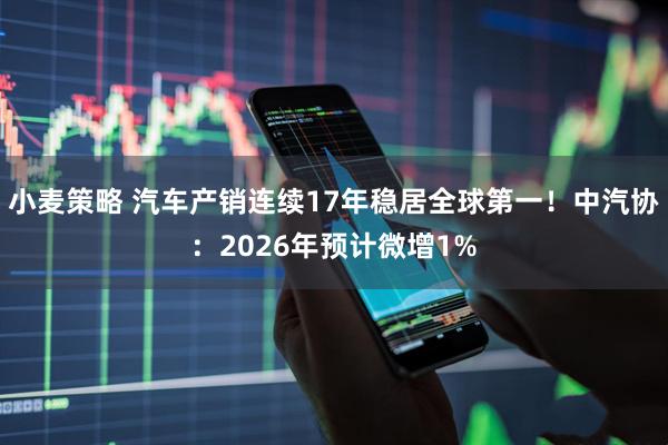 小麦策略 汽车产销连续17年稳居全球第一！中汽协：2026年预计微增1%